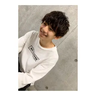 ショート カラー メンズ ange☞ soutaのヘアスタイル