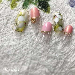 ネイル Merrily's所属・Merrily's Hagi Minaのネイルデザイン