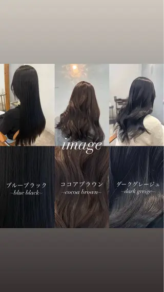 カラー yuzuhq 暖色カラー♥️のヘアスタイル