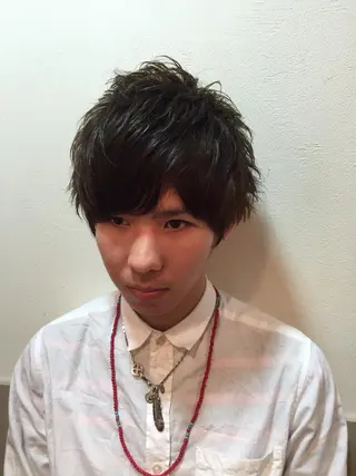 ショート ミディアム メンズ 可愛いを作る神 ナオヒロのヘアスタイル
