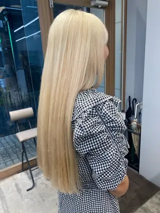 ロング カラー 🐾Libero🐾 柏　KONOMIのヘアスタイル