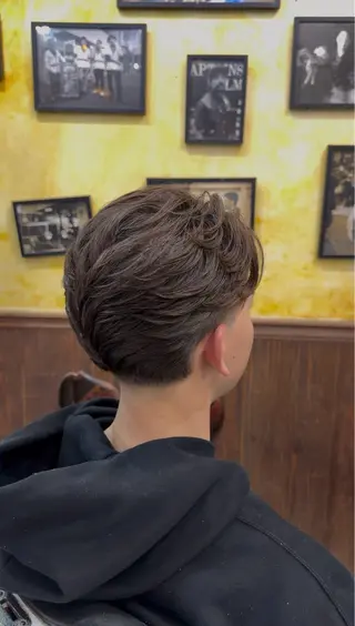 ショート MR.BROTHERS CUT CLUB所属・北崎 理央のヘアスタイル