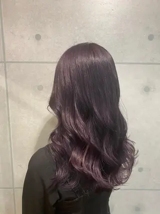 セミロング カラー 髪質改善カラー🫧 舘田千乃のヘアスタイル