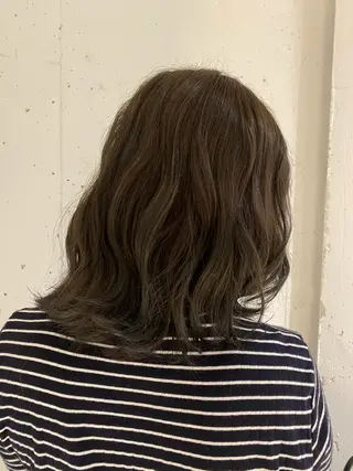 ミディアム カラー ナチュラル/韓国💎 haruka 💎のヘアスタイル
