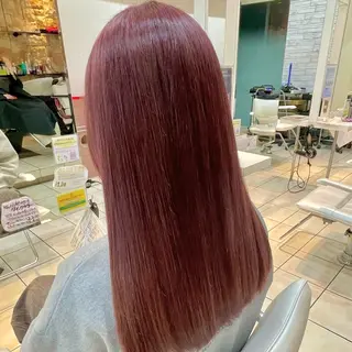 セミロング カラー カット/艶カラー🎨 平間千賀のヘアスタイル