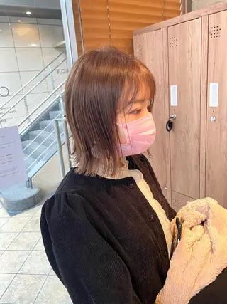 ショート カラー OPShair　ANELLO所属・ショート/ボブ/ メンズ/縮毛矯正のヘアスタイル