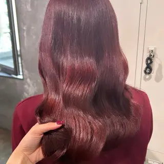 セミロング IS所属・横浜美容室/透明感 カラー/レイヤーのヘアスタイル