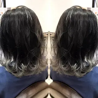 ミディアム シールエクステ⭐️ オオミタクヤのヘアスタイル