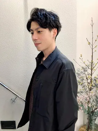 ミディアム パーマ off所属・【モデルさん募集！】 ✂︎小林マキトのヘアスタイル