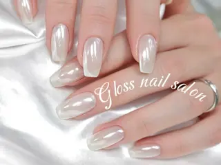 ネイル Gloss nail 💅yuna✨のネイルデザイン