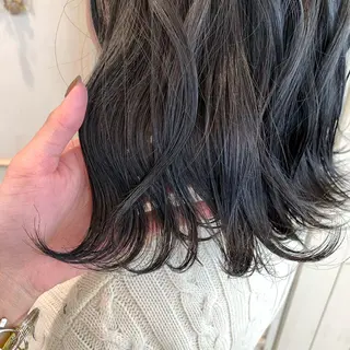 ミディアム サソウ ユリエ🥥のヘアスタイル