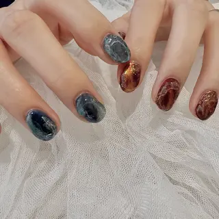 ネイル 新井 ひなののネイルデザイン