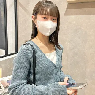 ミディアム mood tatemachiのヘアスタイル