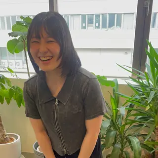 ミディアム カラー ヒナゴ トヨカズのヘアスタイル