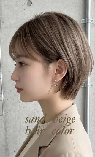 ショート カラー M.SLASH 辻 孝志のヘアスタイル