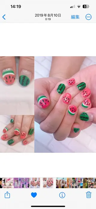 ネイル 小宇宙所属・小宇宙 近鉄今里徒歩5分🧬のネイルデザイン