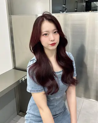 ロング MAEUL NAGOYA所属・⛓ワンホンレイヤー 🥀🖤/あいりのヘアスタイル