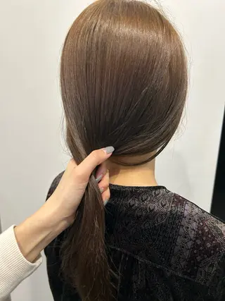 ミディアム 山下颯羽 /ワンカラーのヘアスタイル