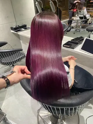 セミロング GINGER所属・GINGER yohのヘアスタイル