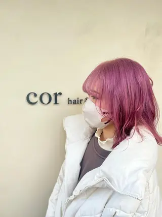 カラー ヘアメイクコル所属・中前 頼希のヘアスタイル