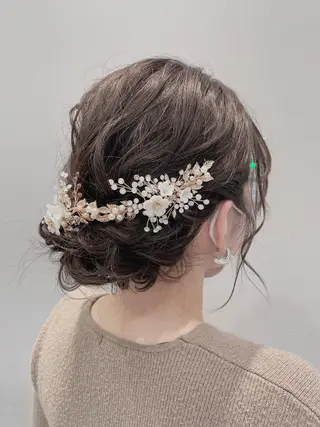 セミロング ヘアアレンジ 🦖鶴岡香純🦖 育休中のヘアスタイル