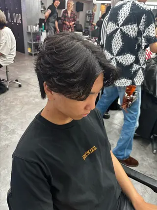 パーマ メンズ メンズ特化✨️ 韓国風パーマ🔥一八のヘアスタイル