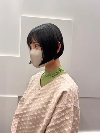 ショート 富永 美玖のヘアスタイル