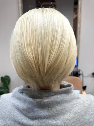 ショート カラー kaminote所属・福西晃希 【艶髪・髪質改善】のヘアスタイル