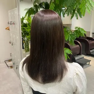 ミディアム omocha umiのヘアスタイル