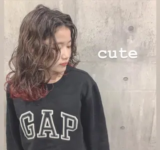 セミロング カラー KANA 駐車場ありお子様歓迎のマツエク・マツパデザイン