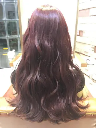 ロング カラー DECORA sweet(川越)所属・坪田 彩花のヘアスタイル