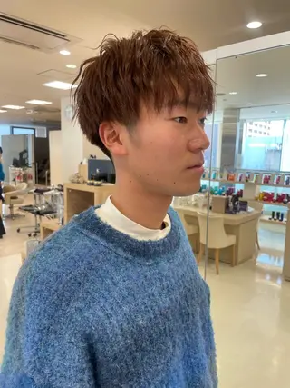 カラー パーマ メンズ 🍒KIKUCHI KANAE🍒のヘアスタイル