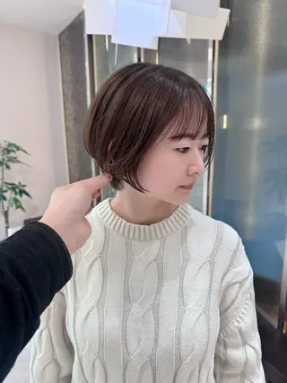 ショート foto所属・𝐁𝐋𝐔𝐄𝐓 /カット特化/新宿のヘアスタイル