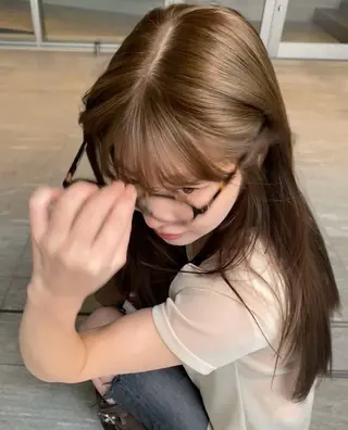 カラー 🤍やわらか抜け感 hair🤍RINのヘアスタイル