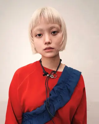 ショート カラー デザイン/レイヤー Kaito🐩/栄のヘアスタイル