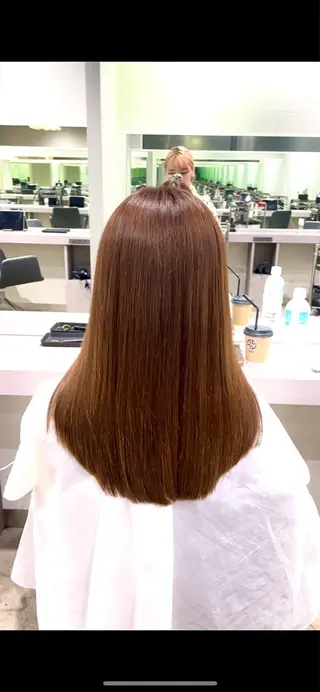 ロング ハイライトデザイン 特化/表参道/みづきのヘアスタイル