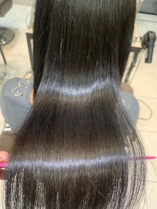 ミディアム カラー パーマ キッズ 酸熱トリートメント/ 髪質改善🌟玉井香奈のヘアスタイル