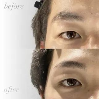 アイブロウ メンズ専用アイブロウサロンCREA所属・Fukunaga emiの眉毛・アイブロウイメージ