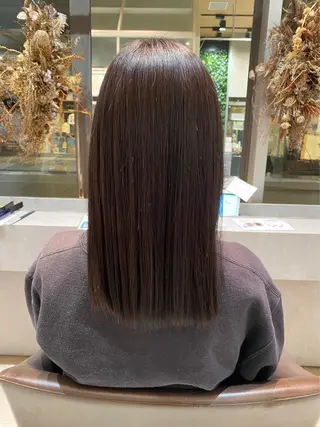 セミロング 透明感カラー♡ Mahoのヘアスタイル