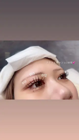 マツエク・マツパ ISHIKAWA NIJIHOのマツエク・マツパデザイン