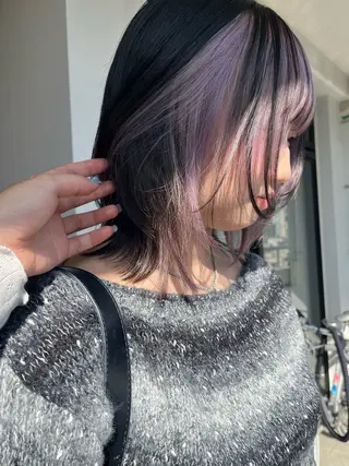 ミディアム カラー IROW/イロウ天神 大名店　yamaのヘアスタイル