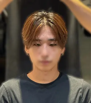 ショート カラー パーマ メンズ YUKI🇰🇷 カルマ／ダウンパーマのヘアスタイル