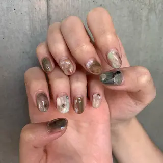 ネイル AOI✩⡱ y2kネイルのネイルデザイン