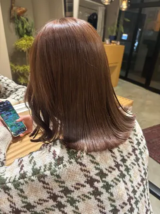 ミディアム カラー 鳥栖美容室/nir. 美優/ミユのヘアスタイル