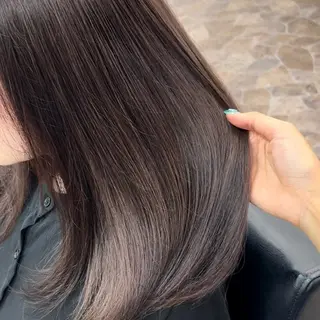 セミロング カラー COEUR🧡 山下　優花のヘアスタイル