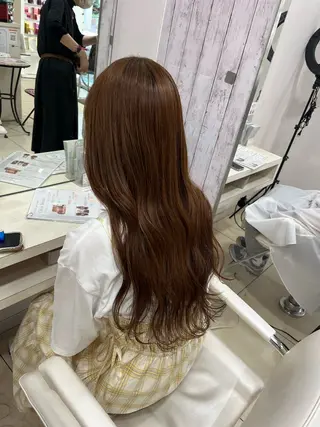ロング 【髪質改善カラー】 あむ·. ⟡ 🖤のヘアスタイル