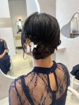 ヘアアレンジ 小池 夏美のヘアスタイル