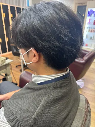 メンズ カット/ブリーチ/ ⚡️ひりゅう⚡️のヘアスタイル