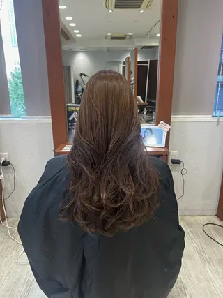ロング カラー CIEL 難波店所属・🎀透明感/レイヤ ー/Kotona🎀のヘアスタイル