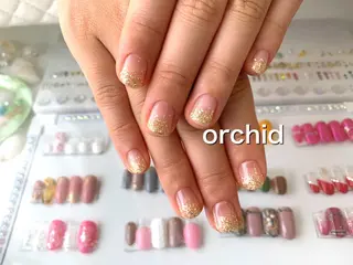 ネイル orchid ♡オーキッドのネイルデザイン